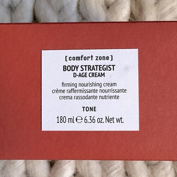 COMFORT ZONE Body Strategist D-Age Cream. Firming and Toning Body Cream. New. - Picture 5 of 6